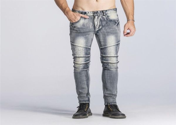 whole new design mens cotton washed spliced star embossing biker pants skinny stretch moto jeans plus size 425267417, Blue
whole new design mens cotton washed spliced star embossing biker pants skinny stretch moto jeans plus size 425267417, Blue