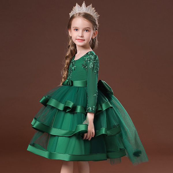 girl's dresses kids christmas eve girls wedding flower dresses princess autumn costume elegant party pageant formal gown for teen 3-12, Red;yellow
girl's dresses kids christmas eve girls wedding flower dresses princess autumn costume elegant party pageant formal gown for teen 3-12, Red;yellow
