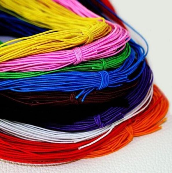 100m beading elastic stretch cord string strap rope bead for bracelet 1mm8136364, White;red
100m beading elastic stretch cord string strap rope bead for bracelet 1mm8136364, White;red