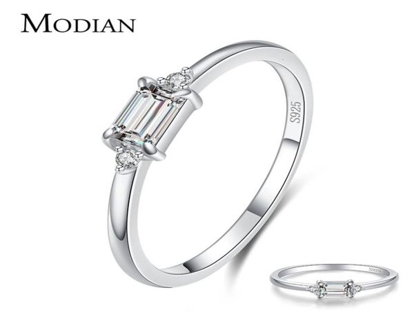 modian minimalism 100 real 925 sterling silver sparkling emerald cut zirconia finger rings for women wedding engagement jewelry2072761, Golden;silver
modian minimalism 100 real 925 sterling silver sparkling emerald cut zirconia finger rings for women wedding engagement jewelry2072761, Golden;silver