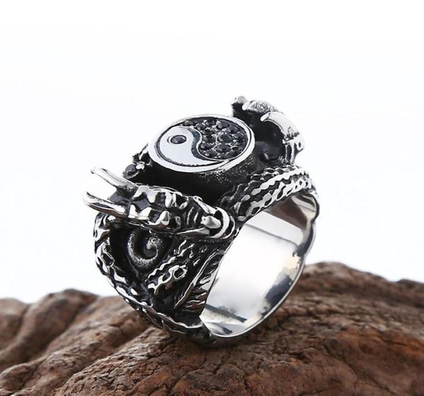 cluster rings punk yin yang taiji vintage silver color ethnic fashion dragon claw metal ring for men retro jewelry bague hemme1905454, Golden;silver
cluster rings punk yin yang taiji vintage silver color ethnic fashion dragon claw metal ring for men retro jewelry bague hemme1905454, Golden;silver