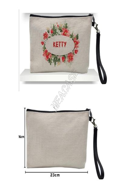 diy thickened linen cosmetic bag zipper clutch bag storage thermal transfer sublimation blank plain designers bags women handbag d4751834, Black
diy thickened linen cosmetic bag zipper clutch bag storage thermal transfer sublimation blank plain designers bags women handbag d4751834, Black