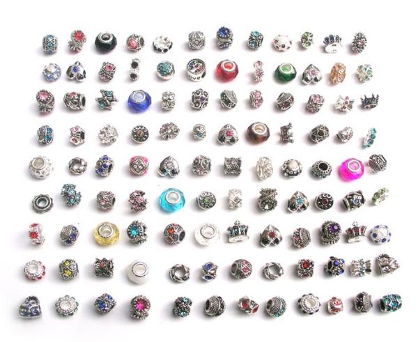 100pcslot mix style colorful rhinestone metal big hole beads crystal glass charms fit european diy bracelet jewel5285430, Black
100pcslot mix style colorful rhinestone metal big hole beads crystal glass charms fit european diy bracelet jewel5285430, Black