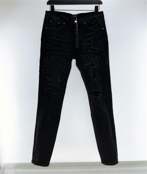 men039s jeans designer black embroidery letter slim casual hole slim straight pleated biker male denim fashion jean man pan9200439, Blue
men039s jeans designer black embroidery letter slim casual hole slim straight pleated biker male denim fashion jean man pan9200439, Blue