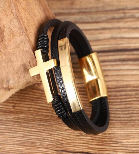 punk fashion bangles black cross initial stainless steel woven handmade leather bracelet charms golden mens letter jewelry15414574, Golden;silver
punk fashion bangles black cross initial stainless steel woven handmade leather bracelet charms golden mens letter jewelry15414574, Golden;silver