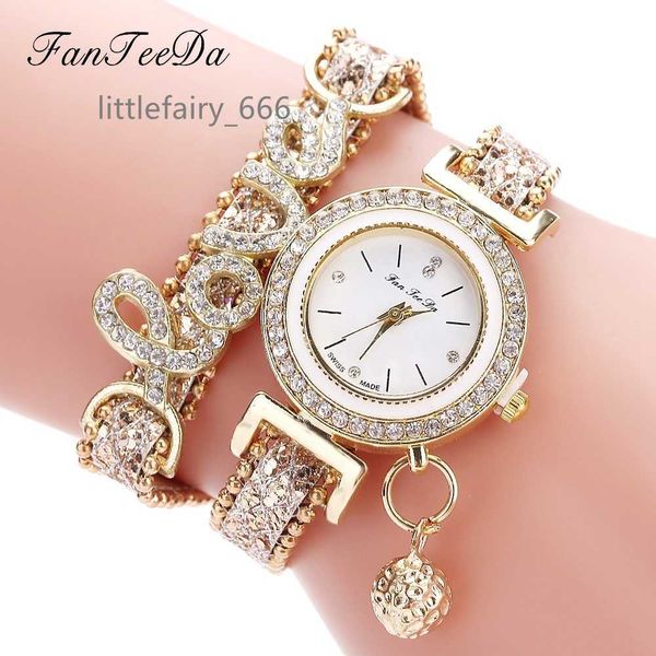 fanteeda brand women bracelet watches ladies love leather strap rhinestone quartz wrist watch luxury fashion quartz watch, Slivery;golden
fanteeda brand women bracelet watches ladies love leather strap rhinestone quartz wrist watch luxury fashion quartz watch, Slivery;golden