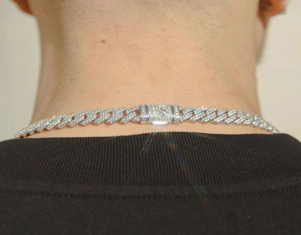 mens 10mm iced cuban link prong chain 14k white gold plated 2 row diamonds necklace cubic zirconia jewelry 1624inch length2775318, Silver
mens 10mm iced cuban link prong chain 14k white gold plated 2 row diamonds necklace cubic zirconia jewelry 1624inch length2775318, Silver