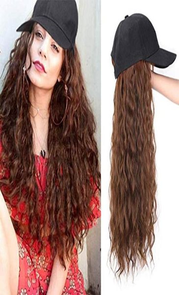 new long wavy hat synthetic hair wig with baseball cap yaki natural wave women girl039s wigs hairpieces6904309, Black
new long wavy hat synthetic hair wig with baseball cap yaki natural wave women girl039s wigs hairpieces6904309, Black