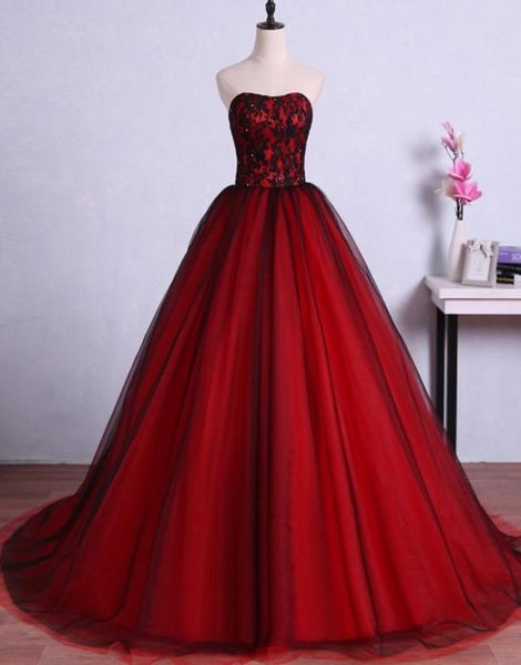 red and black long prom dresses for graduation tulle ball gown lace formal evening gowns dresses vestido de festa longo formal occ7790125, Black;red
red and black long prom dresses for graduation tulle ball gown lace formal evening gowns dresses vestido de festa longo formal occ7790125, Black;red