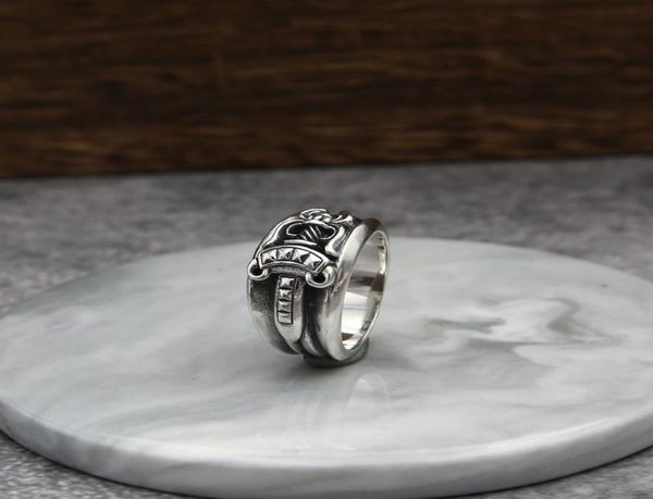 925 sterling silver band rings sword design american european antique vintage punk hiphop luxury jewelry accessories1387534
925 sterling silver band rings sword design american european antique vintage punk hiphop luxury jewelry accessories1387534