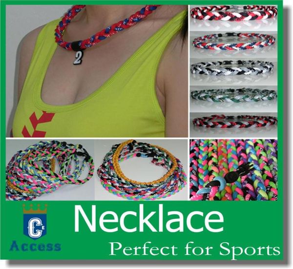 new product 3 ropes tornado sports healthy necklaces titanium necklace bracelet9536524, Silver
new product 3 ropes tornado sports healthy necklaces titanium necklace bracelet9536524, Silver