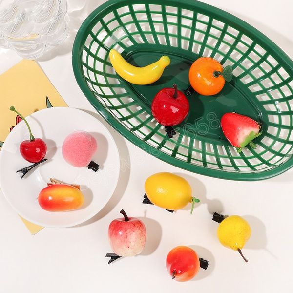 fashion ins cute simulation fruit hair clip for women girls hairpins kawaii student bangs side barrettes, Golden;silver
fashion ins cute simulation fruit hair clip for women girls hairpins kawaii student bangs side barrettes, Golden;silver