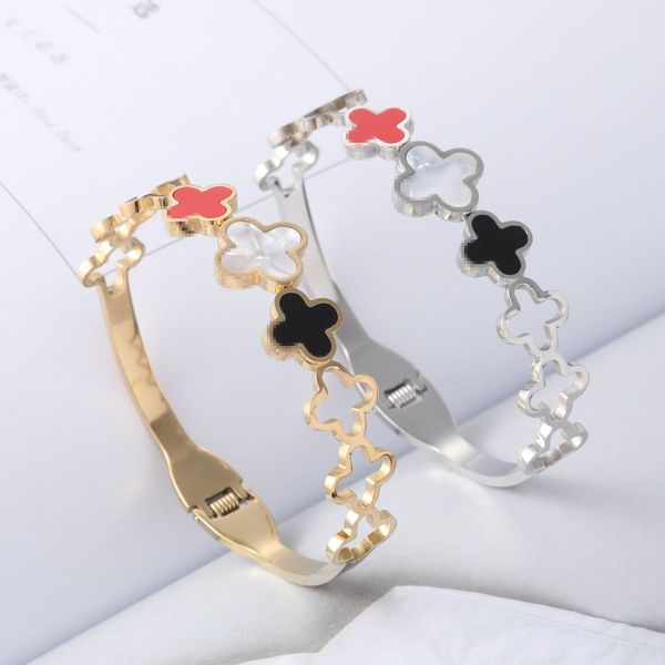 designer simple bracelet luxury brand bracelet men's and women's fashion bracelet daily jewelry banquet wedding valentine's d, Black
designer simple bracelet luxury brand bracelet men's and women's fashion bracelet daily jewelry banquet wedding valentine's d, Black