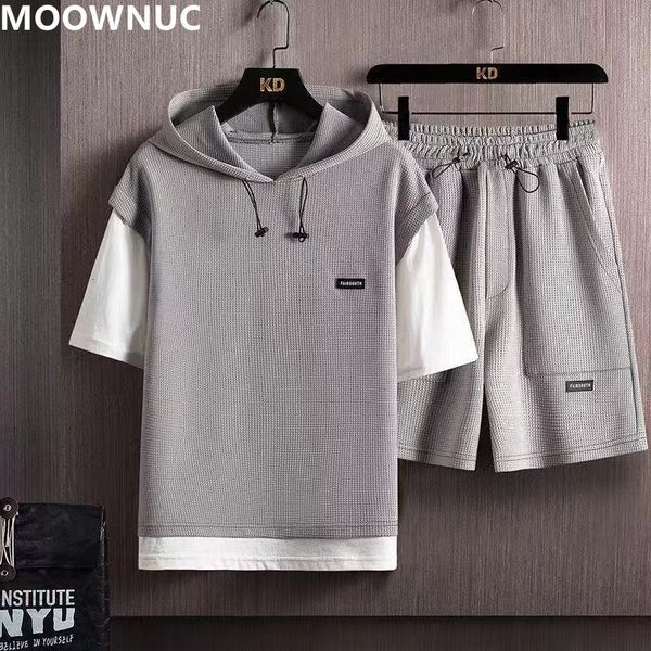 mens tracksuits summer fashion waffle short sleeve tshirt twopiece casual comfort large size highquality sports set 5xl 230715, Gray
mens tracksuits summer fashion waffle short sleeve tshirt twopiece casual comfort large size highquality sports set 5xl 230715, Gray