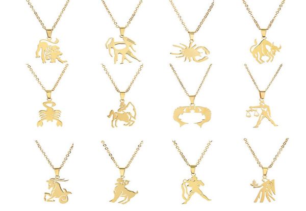 animal 12 zodiac necklace stainless steel sign animal pendant necklaces for women fashion jewelry will and sandy gift2170682, Silver
animal 12 zodiac necklace stainless steel sign animal pendant necklaces for women fashion jewelry will and sandy gift2170682, Silver