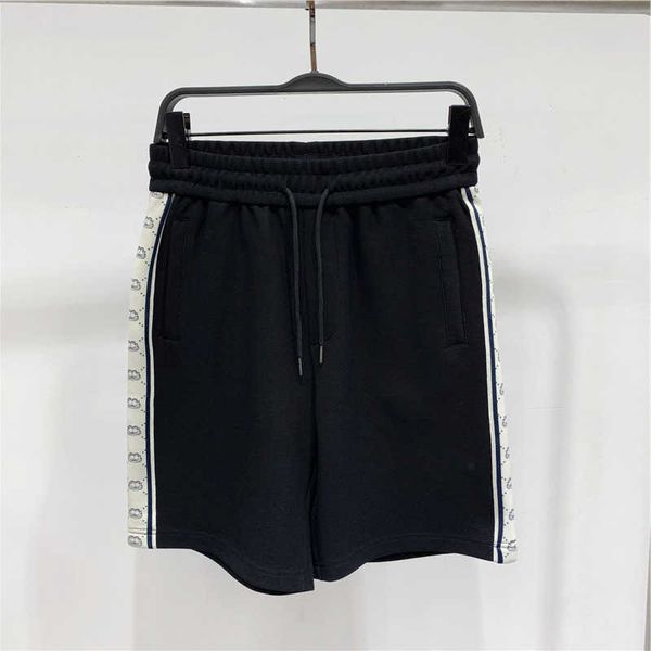 light luxury high goods men's black casual shorts youth fashion korean ribbon spliced capris b1gmc4238, White;black
light luxury high goods men's black casual shorts youth fashion korean ribbon spliced capris b1gmc4238, White;black