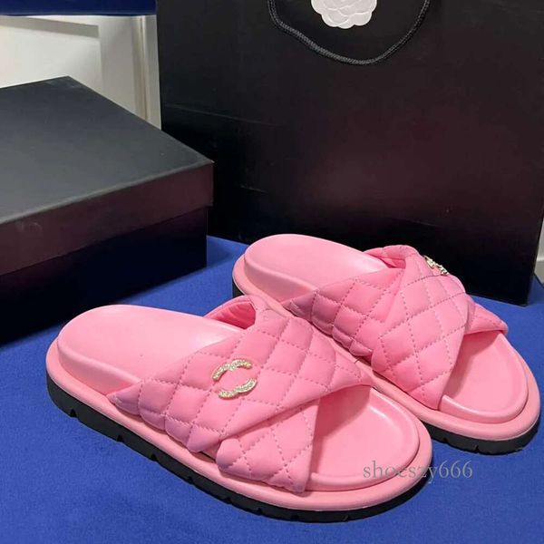 designer channel slides women's holiday slippers classic flat slippers casual sandals summer fashion women's beach anti slip sanda, Black
designer channel slides women's holiday slippers classic flat slippers casual sandals summer fashion women's beach anti slip sanda, Black