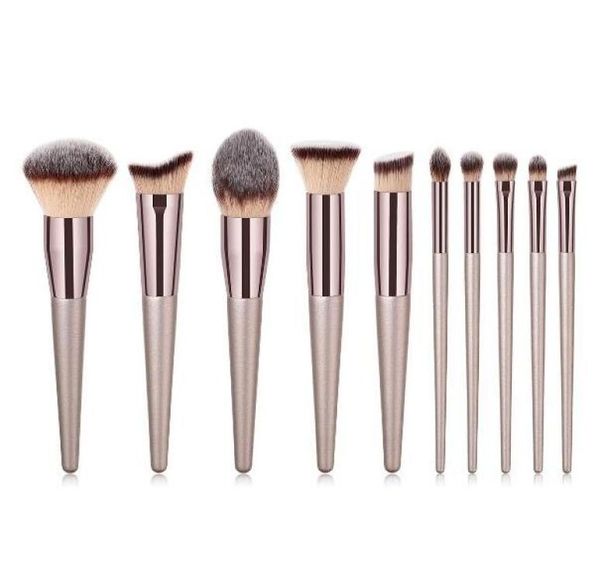 premium makeup brushes set 10pcs tools champaign gold color wood handle cosmetics brushes for eye shadow loose powder blush drop s3301821
premium makeup brushes set 10pcs tools champaign gold color wood handle cosmetics brushes for eye shadow loose powder blush drop s3301821