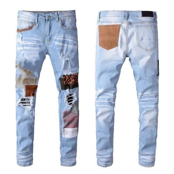 designer jeans miri jeans fashion mens jeans motorcycle style pants denim pant distressed ripped biker embroidery patch hole pant, Blue
designer jeans miri jeans fashion mens jeans motorcycle style pants denim pant distressed ripped biker embroidery patch hole pant, Blue