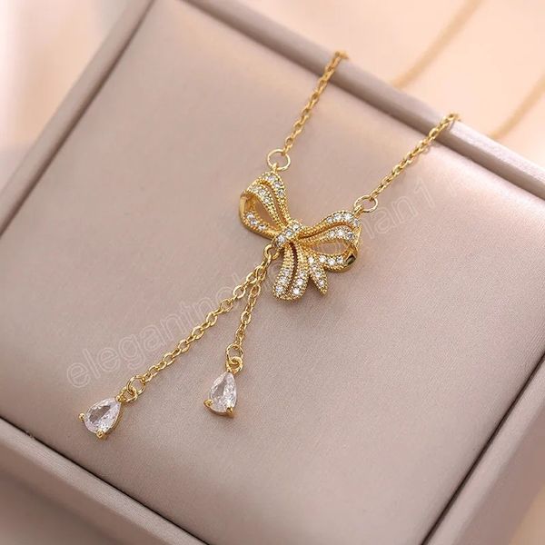 tassel bowknot pendant necklace for women butterfly charm girls jewelry accessories anniversary gifts, Silver
tassel bowknot pendant necklace for women butterfly charm girls jewelry accessories anniversary gifts, Silver