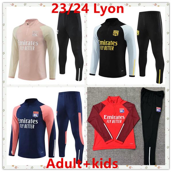 23/24 lyon soccer tracksuit survetement 2023/2304 lyonnais l.paqueta ol aouar football training suit jogging sets kids 10/18 s, Black
23/24 lyon soccer tracksuit survetement 2023/2304 lyonnais l.paqueta ol aouar football training suit jogging sets kids 10/18 s, Black