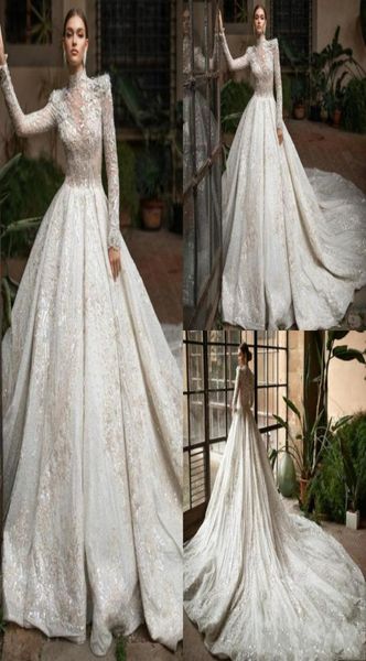 2020 new luxury wedding dresses high neck long sleeves fulle lace beading tulle wedding gowns bride dress vestido de noiva3665959, White
2020 new luxury wedding dresses high neck long sleeves fulle lace beading tulle wedding gowns bride dress vestido de noiva3665959, White