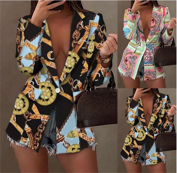 blazers women's fashion style printed suits jackets long sleeve double breasted button suit jacket autumn winter casual business size, Black;brown
blazers women's fashion style printed suits jackets long sleeve double breasted button suit jacket autumn winter casual business size, Black;brown