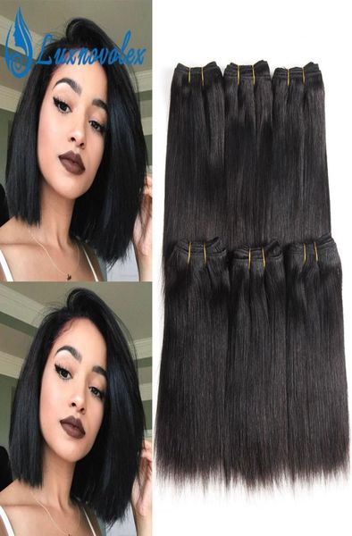 straight brazilian hair 6 bundles body wave deep wave kinky curly short human hair weave bundles human hair extensions 8 inch 50g4440029, Black
straight brazilian hair 6 bundles body wave deep wave kinky curly short human hair weave bundles human hair extensions 8 inch 50g4440029, Black