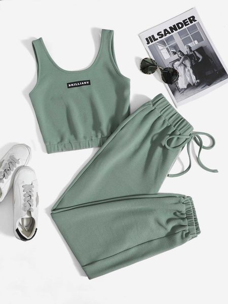 women's mulvari letter graphic set, White
women's mulvari letter graphic set, White