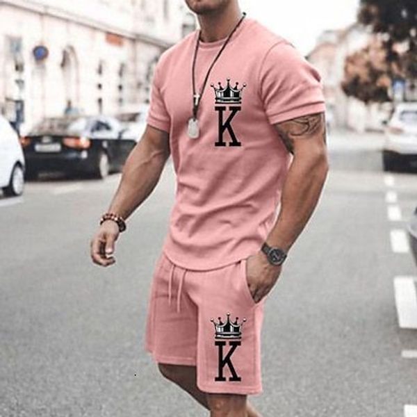 men's tracksuits summer suit casual fashion printed t shirt beach shorts o neck 2 pieces pant closure type style 230715, Gray
men's tracksuits summer suit casual fashion printed t shirt beach shorts o neck 2 pieces pant closure type style 230715, Gray
