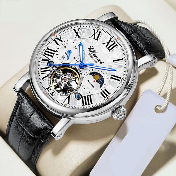 jackets brand mens watches tourbillon automatic watch for men business fashion genuine leather waterproof mechanical watch new 2022, Black;brown
jackets brand mens watches tourbillon automatic watch for men business fashion genuine leather waterproof mechanical watch new 2022, Black;brown