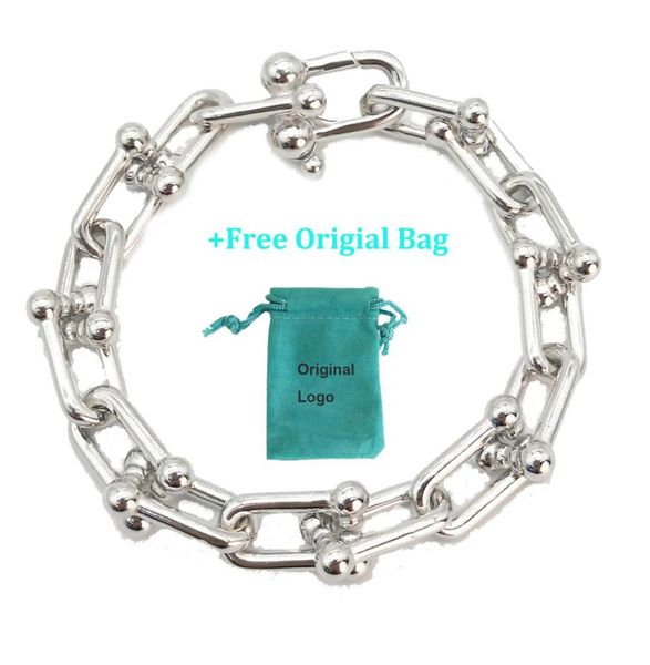 new design hardware logo u link bracelet for women wen fashion luxury ag925 silvers brand cuff bracelets jewelry t original bag2669043, Golden;silver
new design hardware logo u link bracelet for women wen fashion luxury ag925 silvers brand cuff bracelets jewelry t original bag2669043, Golden;silver