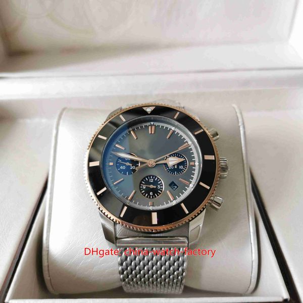 bls factory mens watch 44mm superocean heritage 44 series chronograph workin watches eat 7750 cal.13 movement mechanical automatic men', Slivery;brown
bls factory mens watch 44mm superocean heritage 44 series chronograph workin watches eat 7750 cal.13 movement mechanical automatic men', Slivery;brown