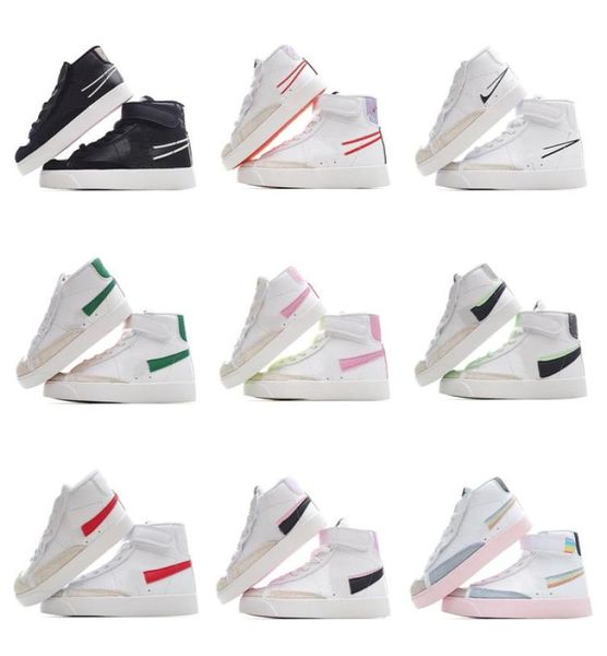 2022 selling kids blazers sports shoes mid 77 vintage have a good game boys girls childs sb sesame mystic iridescent toddler baske1660002, Black
2022 selling kids blazers sports shoes mid 77 vintage have a good game boys girls childs sb sesame mystic iridescent toddler baske1660002, Black