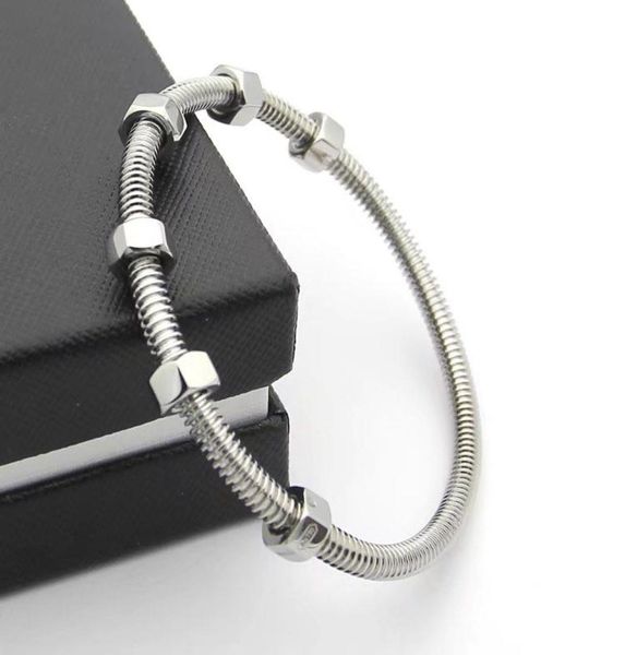 stainless steel jewelry screw bracelet fashion bracelet luxury designer jewelry women bracelets iced out bracelet bangle2119150, Black
stainless steel jewelry screw bracelet fashion bracelet luxury designer jewelry women bracelets iced out bracelet bangle2119150, Black