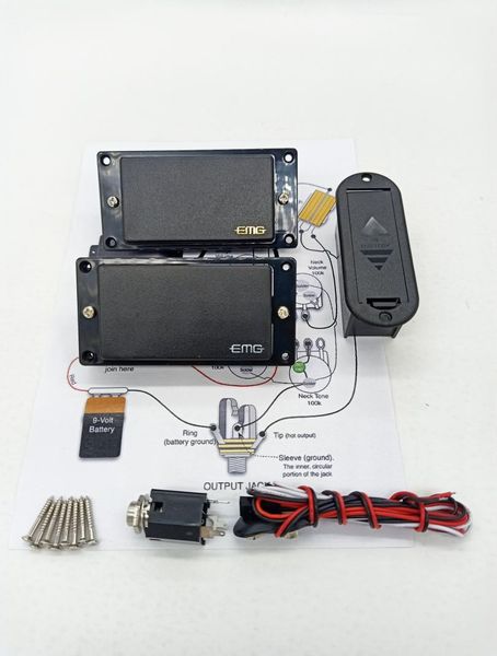 update guitar pickups emg 8185 active pickups with 25k guitar potentiometer pots complete set of line electric guitar pickups in 8957128
update guitar pickups emg 8185 active pickups with 25k guitar potentiometer pots complete set of line electric guitar pickups in 8957128