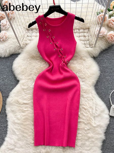 basic casual dresses bandage summer knit strap dres tank elatic waist bodycon sundress female beach split backless midi dress 230715, Black;gray
basic casual dresses bandage summer knit strap dres tank elatic waist bodycon sundress female beach split backless midi dress 230715, Black;gray