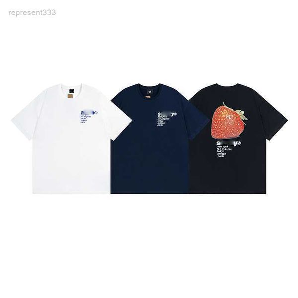 stu shirt strawberry trendy summer cotton fashion loose fitting men's couple short sleeved t-shirt tees high street 4s8r, White;black
stu shirt strawberry trendy summer cotton fashion loose fitting men's couple short sleeved t-shirt tees high street 4s8r, White;black