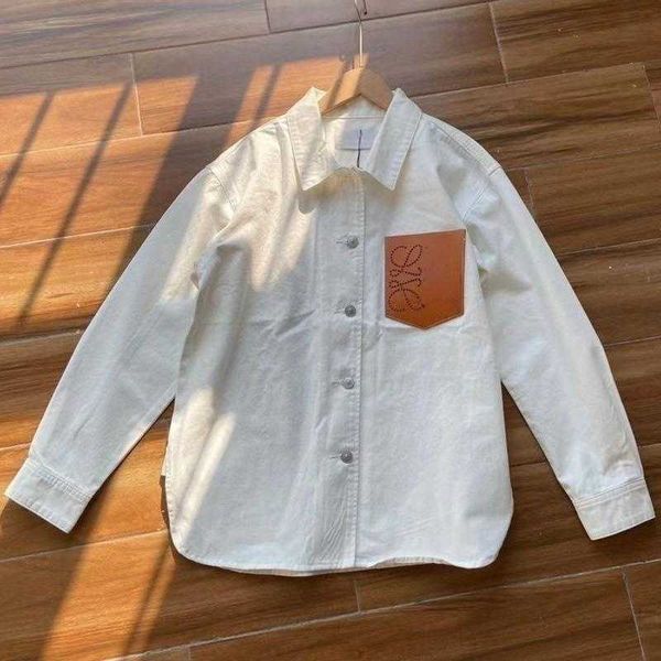 shirt designer blouse loose cardigan coat men women long sleeved shirts white lapel shirt top
shirt designer blouse loose cardigan coat men women long sleeved shirts white lapel shirt top