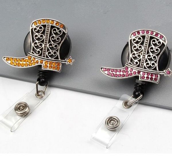 20pcslot selling rhinestone cowboy boots shape shoes retractable id badge holder reel for giftparty6821984, Gray
20pcslot selling rhinestone cowboy boots shape shoes retractable id badge holder reel for giftparty6821984, Gray