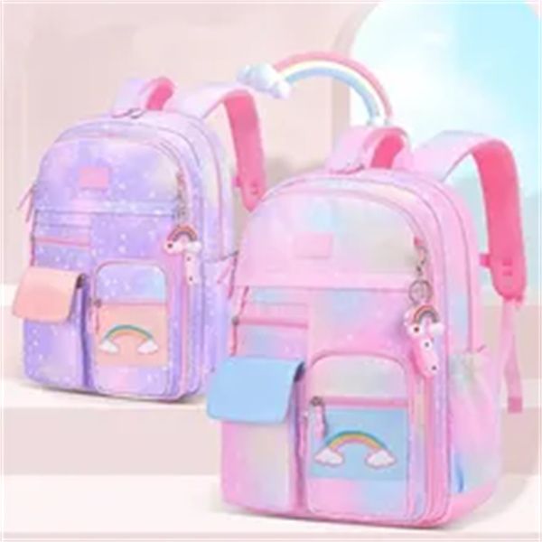 2022 new primary school backpack cute colorful bags for girls princess school bags waterproof children rainbow series schoolbags a2, Black
2022 new primary school backpack cute colorful bags for girls princess school bags waterproof children rainbow series schoolbags a2, Black