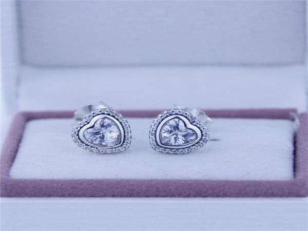 silver heart stud earring with clear cz fits for jewelry 100% 925 sterling silver charms for women 2016 new christmas gift 1pair/lot4936486, Golden;silver
silver heart stud earring with clear cz fits for jewelry 100% 925 sterling silver charms for women 2016 new christmas gift 1pair/lot4936486, Golden;silver