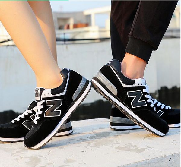 men women 574 casual sports shoes running shoes breathable mesh low cut lace-up leisure sneakers outdoor zapatos trainers size 36-46, Black
men women 574 casual sports shoes running shoes breathable mesh low cut lace-up leisure sneakers outdoor zapatos trainers size 36-46, Black