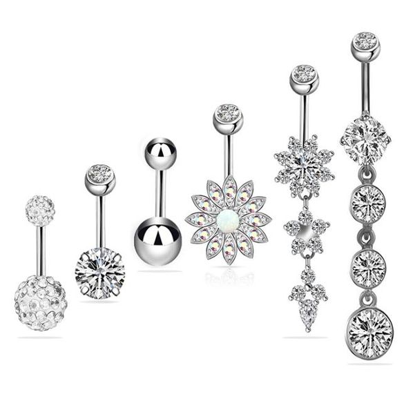 new 6colors piercing body jewelry belly button navel rings dangle body piercing jewelry accessories charming rings bar1804094, Silver
new 6colors piercing body jewelry belly button navel rings dangle body piercing jewelry accessories charming rings bar1804094, Silver