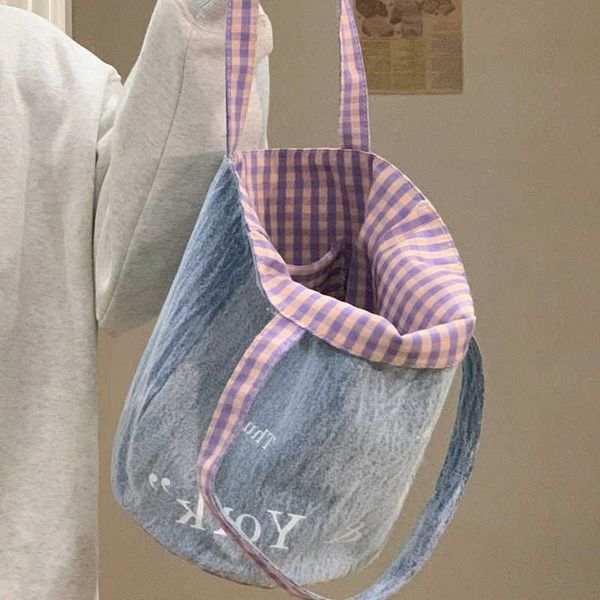 denim canvas bag for women new printed tote bag for students' classroom high capacity shopping bag
denim canvas bag for women new printed tote bag for students' classroom high capacity shopping bag