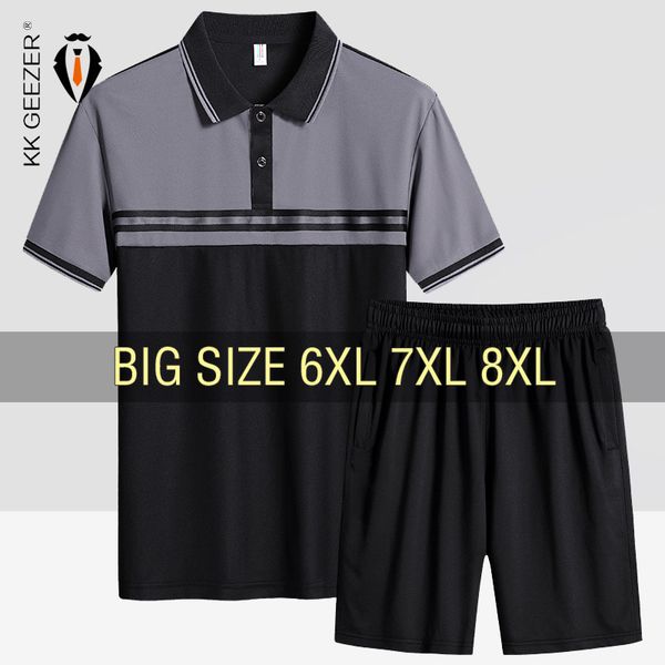 mens tracksuits t shirt men suit shorts tshirt set black oversize 6xl 7xl 8xl plus size short sleeve 2013 summer fashion loose quickdry 2307, Gray
mens tracksuits t shirt men suit shorts tshirt set black oversize 6xl 7xl 8xl plus size short sleeve 2013 summer fashion loose quickdry 2307, Gray