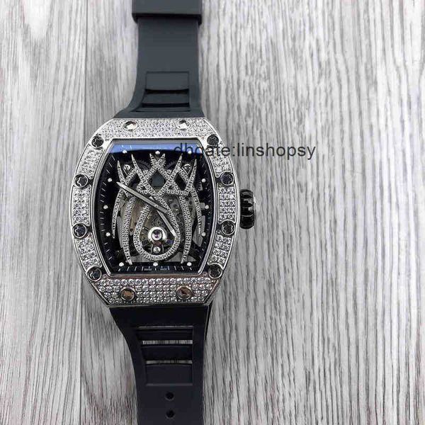 aluxury watch date mens business fashion trend fully automatic mechanical milles watch refined steel full diamond luminous wine barrel richa, Slivery;golden
aluxury watch date mens business fashion trend fully automatic mechanical milles watch refined steel full diamond luminous wine barrel richa, Slivery;golden