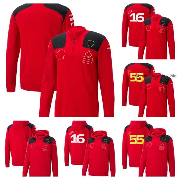 f1 formula one ferari team 2023 blazer spring and autumn leisure half zipper hoodie official same style racing suit customized with the same, Black
f1 formula one ferari team 2023 blazer spring and autumn leisure half zipper hoodie official same style racing suit customized with the same, Black