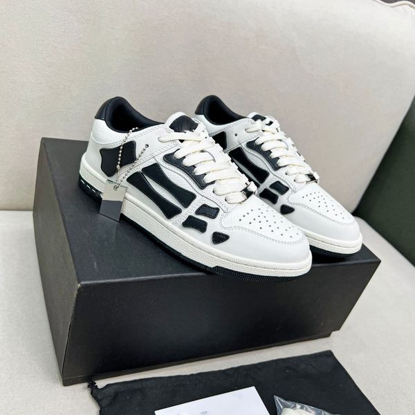 luxury ami casual shoes designer men's and women's bandanna spring leather bone decal upper eva insole low-cut ri fashion sneakers, Black
luxury ami casual shoes designer men's and women's bandanna spring leather bone decal upper eva insole low-cut ri fashion sneakers, Black