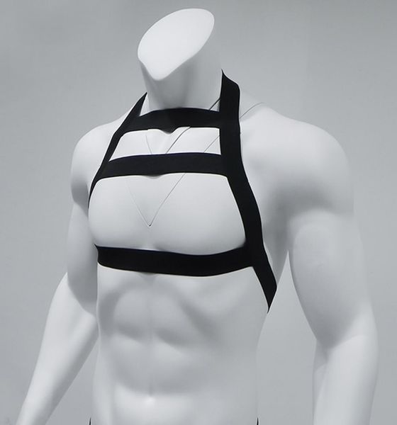 men039s costume nylon body chest harness height elastic shoulder strap gay male bandage hollow out lingerie halter neck ni5354896, Black
men039s costume nylon body chest harness height elastic shoulder strap gay male bandage hollow out lingerie halter neck ni5354896, Black